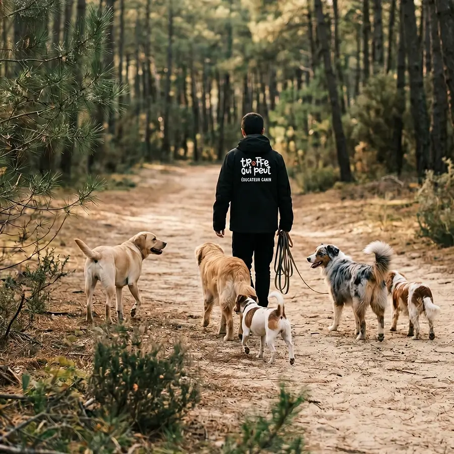 balades collectives en foret sud gironde